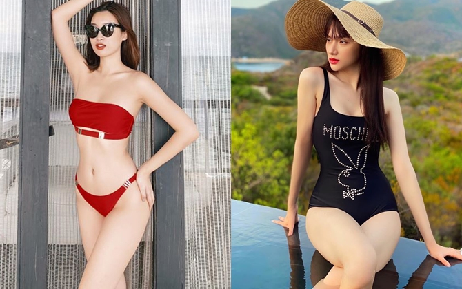 Mãn nhãn ngắm loạt Hoa hậu Á hậu Việt cùng đọ sắc với bikini gợi cảm