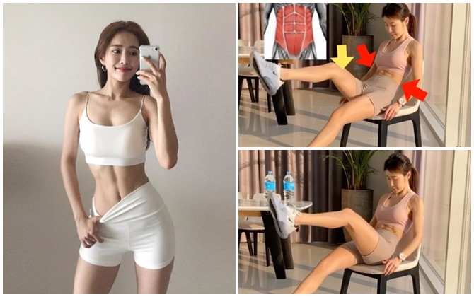 5 động tác dễ ợt, tập ngay tại ghế giúp nàng béo ục ịch có ngay vòng eo con kiến, chẳng cần uống thực phẩm chức năng