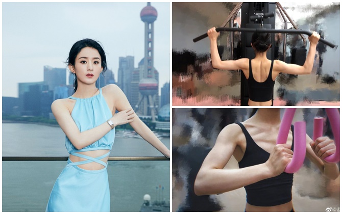 Học bí kíp giữ dáng của "nàng Sở Kiều" Triệu Lệ Dĩnh để ăn hoài không béo