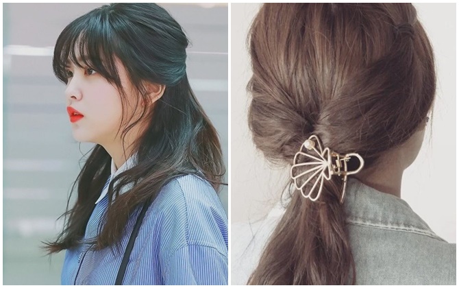 Tư tạo kiểu tóc tuyệt xinh, gây bão Instagram với mẫu kẹp tóc chất phát ngất trong ngày hè nắng cháy