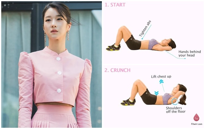 Học nàng Seo Ye Ji (Điên thì có sao) tập 5 động tác để có vòng eo mỏng dính, thách thức đủ loại crop top