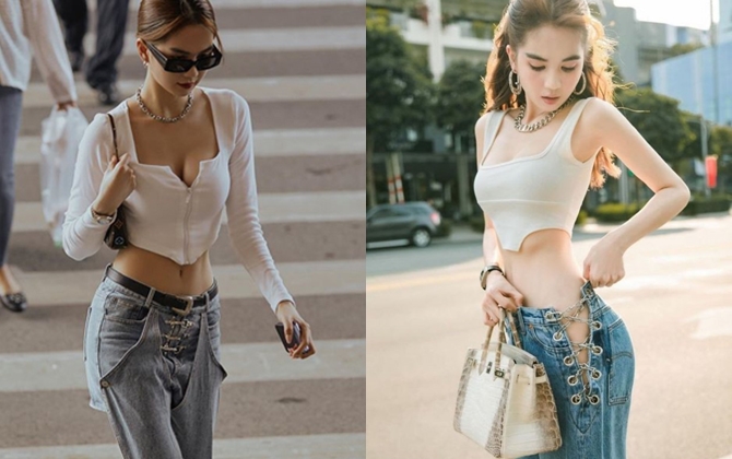 Ngọc Trinh và những chiếc quần jeans '' độc lạ'', hiếm ai dám mặc
