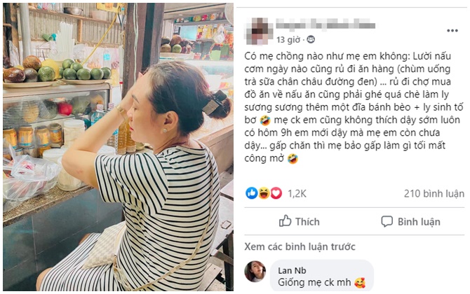 Bà mẹ chồng 'nghi đến từ dải Ngân Hà: Sáng ngủ đến 9 giờ mới dậy lại còn là 'trùm' uống trà sữa trân châu đường đen