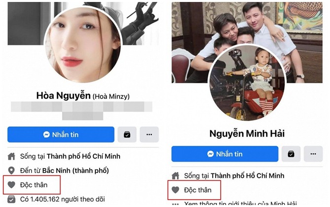 Hòa Minzy và bạn trai thiếu gia gây ngạc nhiên khi cùng công khai 'độc thân' trên trang cá nhân