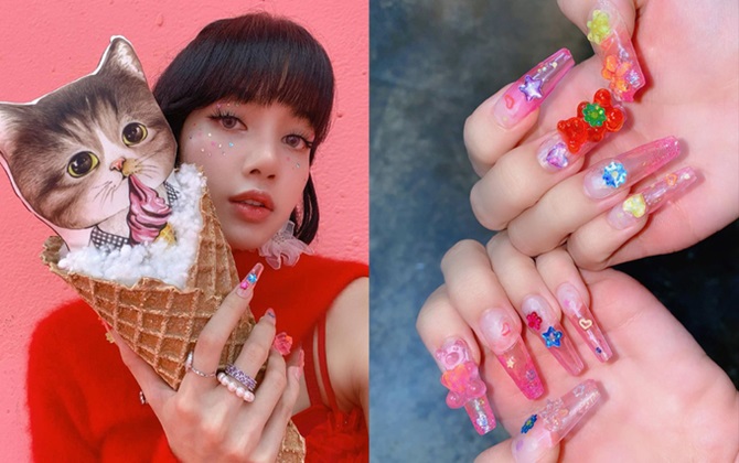 Học lỏm 8 mẫu nails 'chất chơi người rơi', đẹp miễn chê của Lisa Blackpink