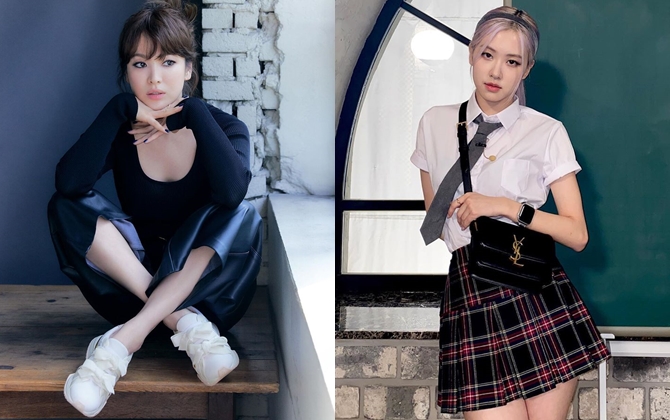 Instagram sao Hàn tuần qua: Song Hye Kyo gây sốt với style cá tính, Rosé diện đồ trẻ trung như nữ sinh