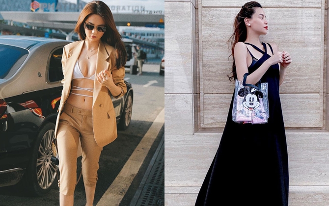 Street style sao Việt tuần qua: Ngọc Trinh 'chơi trội' với mốt bikini, Hà Hồ che khéo bụng bầu với váy suông rộng