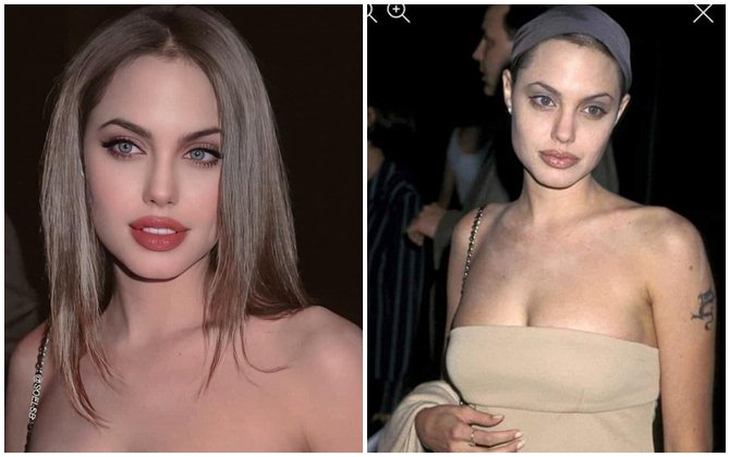 Sự thật đằng sau bộ ảnh Angelina Jolie ở thời đỉnh cao nhan sắc: Hóa ra lại là hàng nhái