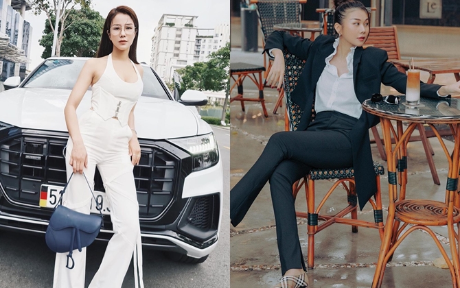 Thanh Hằng, Châu Bùi đọ street style thanh lịch cùng dàn sao Việt