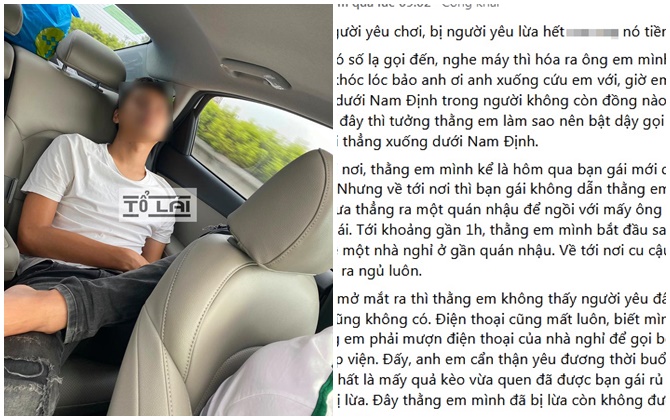 Tưởng 'vớ' được bạn gái xinh, thanh niên câm nín khi bị lừa tình sau 1 đêm trong nhà nghỉ
