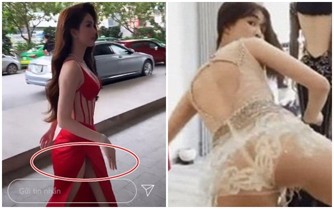 Là 'nữ hoàng nội y' nhưng chân dài Trà Vinh lại nhiều lần hớ hênh khiến người xem tái mặt thế này