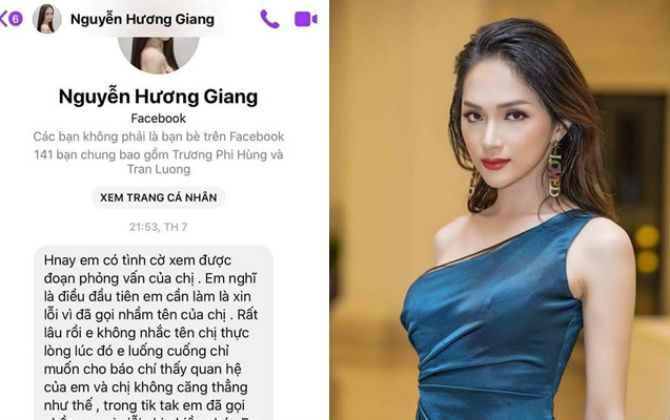 Lộ tin nhắn Hương Giang xin lỗi Lâm Khánh Chi sau ồn ào 'chị Khanh'