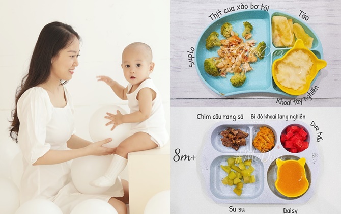 Mẹ trẻ 9X gợi ý thực đơn ăn dặm phong phú: 'Chỉ cần hiểu con và kiên trì thì ăn dặm sẽ không phải cuộc chiến'