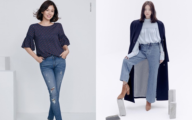 Từng có quá khứ diện quần jeans cũng già chát, nay Song Hye Kyo đã biết mặc kiểu quần kinh điển sao cho trẻ trung sang chảnh rồi!