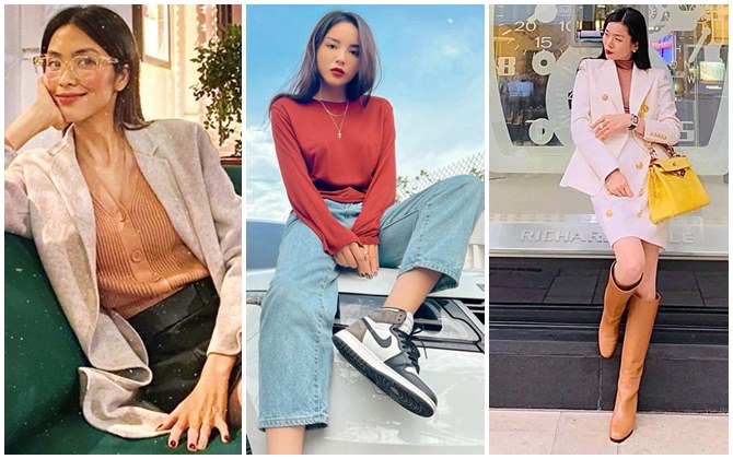 Style đầu năm 2021: Hà Tăng có liền 2 outfit đẹp xuất sắc - Lệ Quyên khoe lưng trần nuột nà