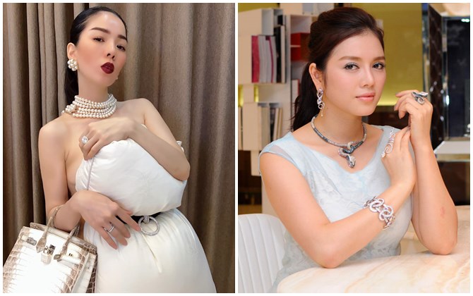 2 nữ hoàng chơi kim cương trong showbiz: 'Buồn lấy hột xoàn ra đếm'!