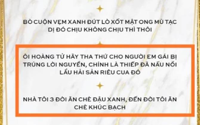 3 menu đám cưới 'bá đạo' đến ngã ngửa, riêng tờ thứ nhất toàn món kỳ lạ 'dậy sóng' MXH