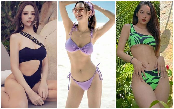 Chưa đến hè, dàn mỹ nhân đua nhau diện bikini khoe dáng nóng bỏng