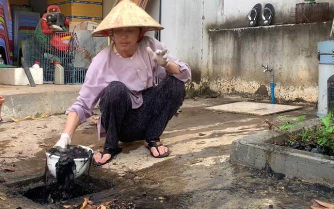 Hoài Linh tự tay móc cống: 'Nổi tiếng cũng là người, cũng phải làm hết'