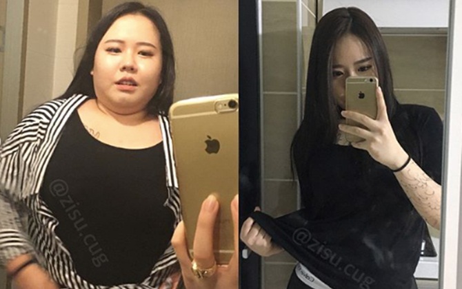 Hot girl Hàn Quốc vẫn ‘đánh bay’ 30kg dư thừa nhờ áp dụng những tuyệt chiêu này!