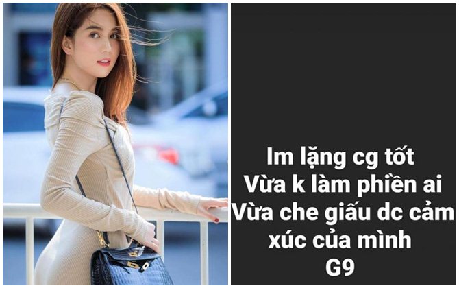 Ngọc Trinh chia sẻ trạng thái bất cần giữa lúc Nathan Lee lôi kéo Lý Nhã Kỳ vào vụ ồn ào