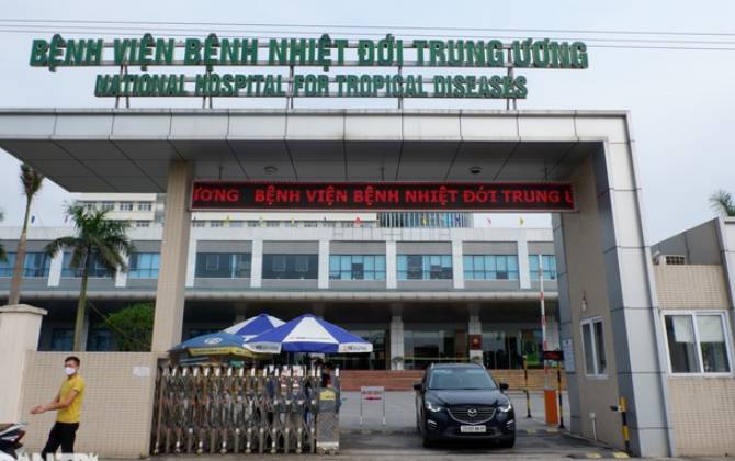 Phong tỏa Bệnh viện Bệnh Nhiệt đới Trung ương cơ sở Đông Anh