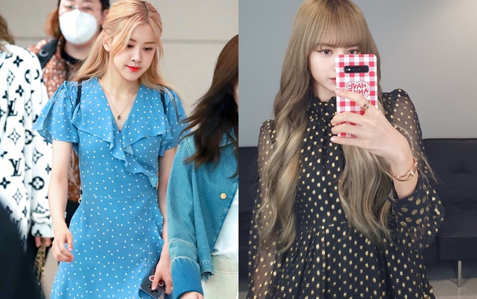 BLACKPINK có loạt chiêu diện đồ chấm bi xinh xỉu, các nàng học theo sẽ đẹp hết ý!