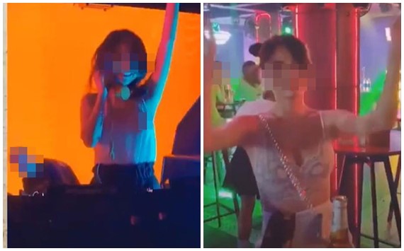 Lộ thêm loạt ảnh hot girl 'Về Nhà Đi Con' hết bar sàn lại thả rông làm DJ