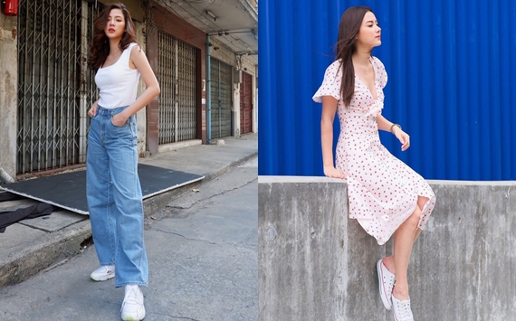 Lên đồ đẹp suốt cả mùa hè với loạt outfit của mỹ nhân 'Chiếc lá bay' Baifern Pimchanok