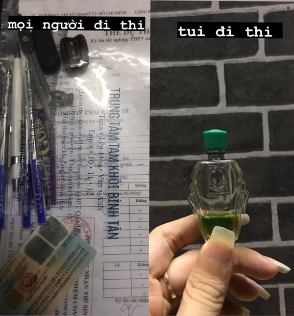 "Soi" đồ thí sinh mang đi thi THPT Quốc gia, bất ngờ với những thứ không ai ngờ