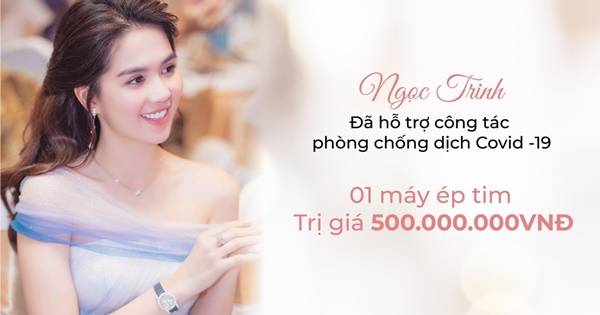 Ngọc Trinh tặng máy ép tim trị giá nửa tỷ đồng cho Bệnh viện Chợ Rẫy