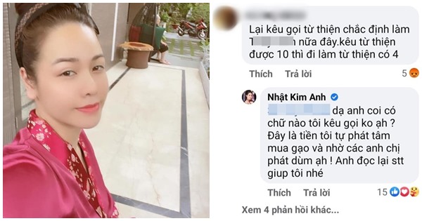 Bị 'nói móc' làm từ thiện bỏ túi riêng, Nhật Kim Anh đáp trả khiến ai nấy cũng phục