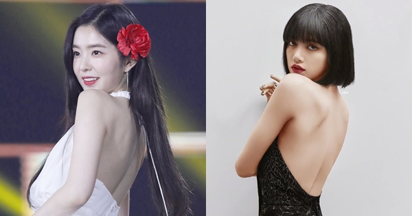 Irene, Lisa và loạt mỹ nhân Hàn so kè dáng 'nuột' với đầm hở lưng