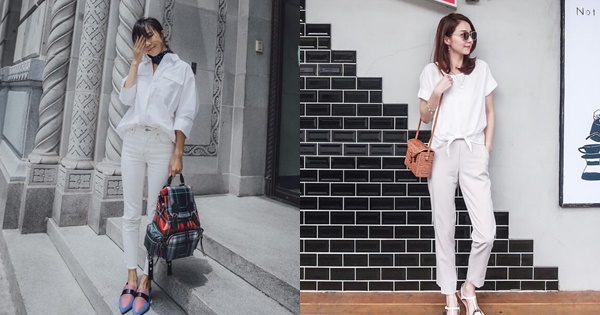 Gợi ý những set đồ white on white cho ngày hè nóng nực không biết mặc gì!