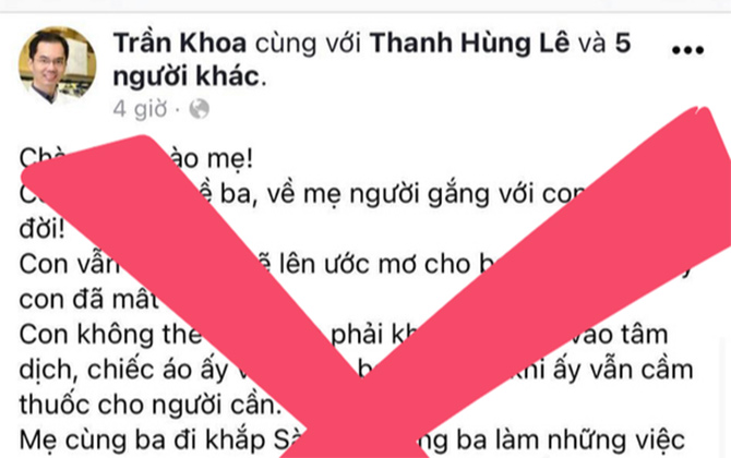 Vụ tin giả 'bác sĩ Khoa' rút ống thở của mẹ cứu sản phụ mang song thai: Hai chủ tài khoản Facebook bị phạt