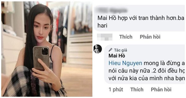 Mai Hồ phản ứng thế nào khi được fan khen 'hợp Trấn Thành hơn Hari'