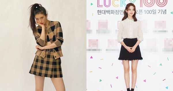 Suzy, Yoona bật mí cách mix chân váy chữ A trẻ như nữ sinh