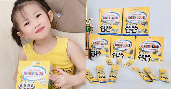 Siro ăn ngon BabyPlus cải thiện chứng biếng ăn ở trẻ