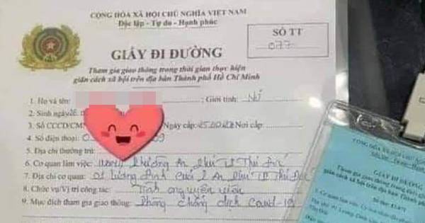 Cô gái khoe khoang trên MXH chuyện được 'anh trai' cho giấy đi đường: Cái kết bất ngờ