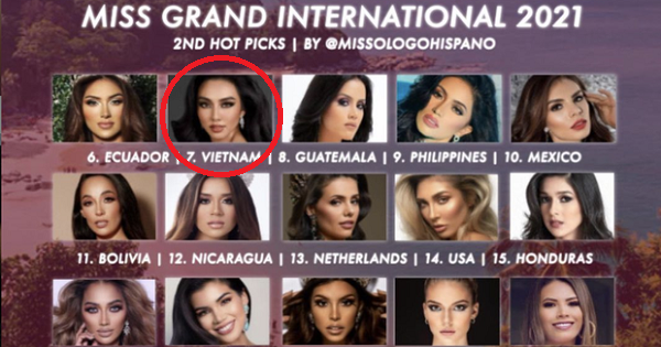 Người đẹp Nhân ái Thùy Tiên được dự đoán lọt Top 7 Miss Grand International 2021