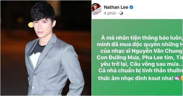 'Giấc mơ tuyết trắng' và những bản hit đình đám thế hệ 8X được Nathan Lee mua lại