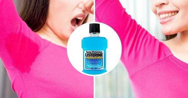 Bất ngờ với lý do tại sao bạn nên thoa Listerine vào nách