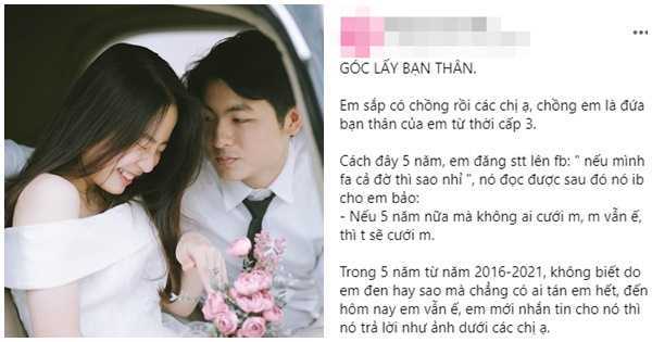 Tin vào lời hứa của anh bạn thân, cô gái 'độc thân bền vững' nhận được lời cầu hôn sau 5 năm chờ đợi