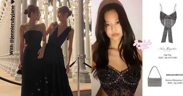 Jennie (BLACKPINK) đang nhiệt tình ăn chơi ở Mỹ, diện đủ từ đầm dạ hội tới corset khiến dân tình mê mẩn