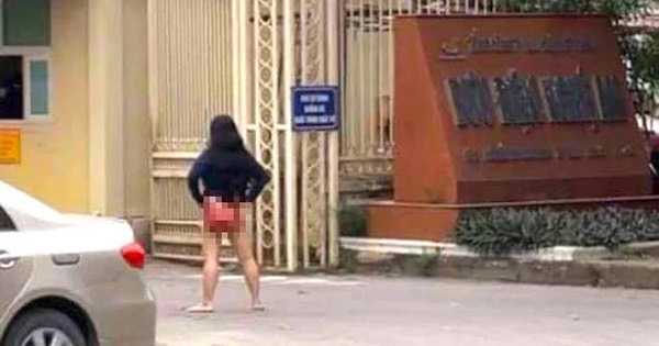 Người phụ nữ không mặc quần, đứng chửi bới trước cổng trụ sở Bưu điện tỉnh Nghệ An: Bất ngờ lý do

