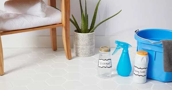 Tuyệt chiêu làm sạch gạch lát sàn sứ cực đơn giản, sạch bong sáng bóng