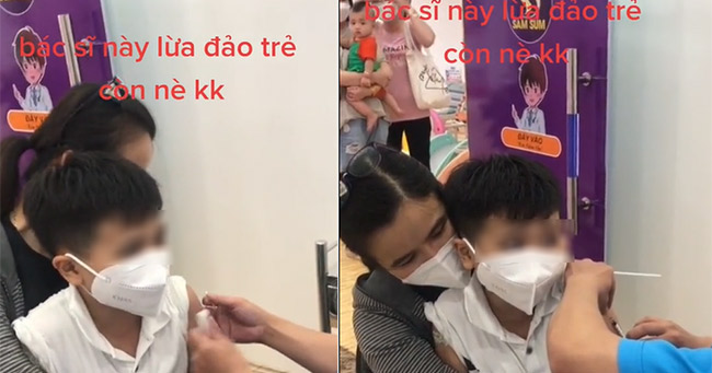 Cậu bé xưng 'tao' với nhân viên y tế ở điểm tiêm vắc xin gây bão dư luận, thu hút 7 triệu lượt xem