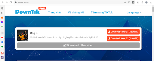 Hướng dẫn cách tải video TikTok đơn giản nhất 
