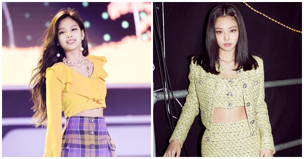 Diện loại trang phục màu vàng, Jennie (BLACKPINK) xinh như thiên thần, khiến fan 'say nắng'