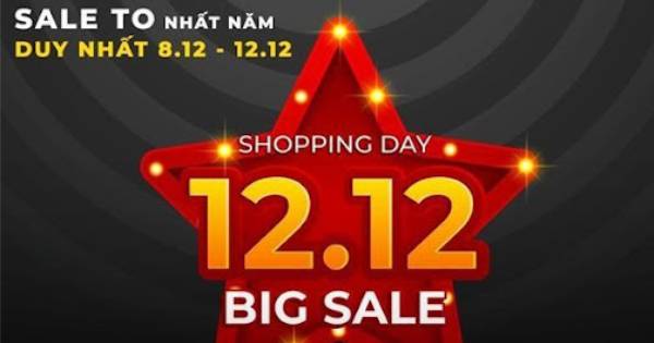 Siêu sale 12/12: Chớp nhanh mã giảm giá 'cực khủng' khi mua Hàng Hiệu
